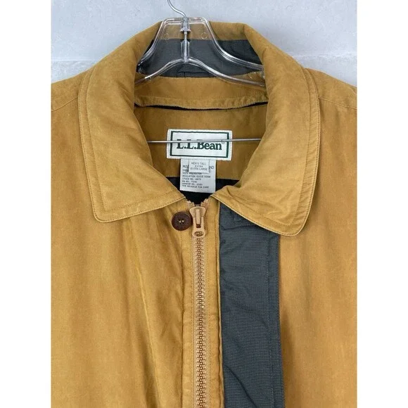 L.L.Bean Men Tall XL Vintage Chore Coat Removable Goose Down Liner Barn Workwear - Picture 9 of 16